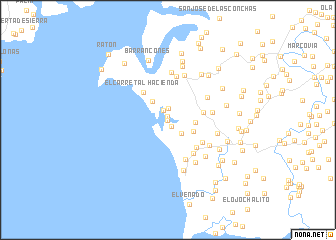 map of Cooperativa Tres de Febrero